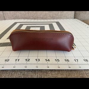 Portland Leather Goods Pencil Case - Cognac